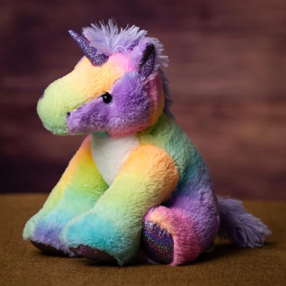 rainbow unicorn plush